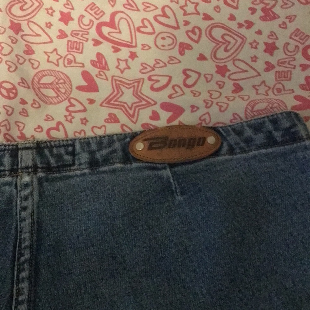 Vintage Navy Style Bongo Flare Bottom Jeans 11 - Picture 12 of 15